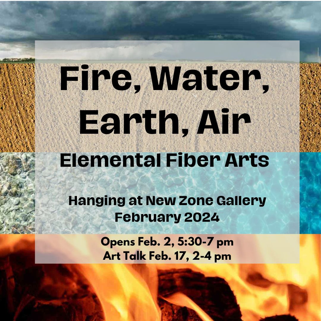 Fire, Water, Earth, Air at New Zone Gallery